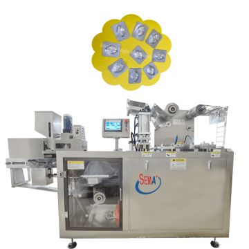 Automatic aluminum-plastic packaging jelly bean blister packaging machine